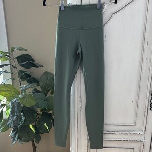 Lululemon Align Leggings Palm Deco Size 2 High Rise Full Length Yoga Pants Nulu